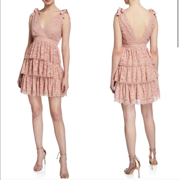 Bardot | Dresses | Bardot Lace Tiered Mini Dress | Poshmark